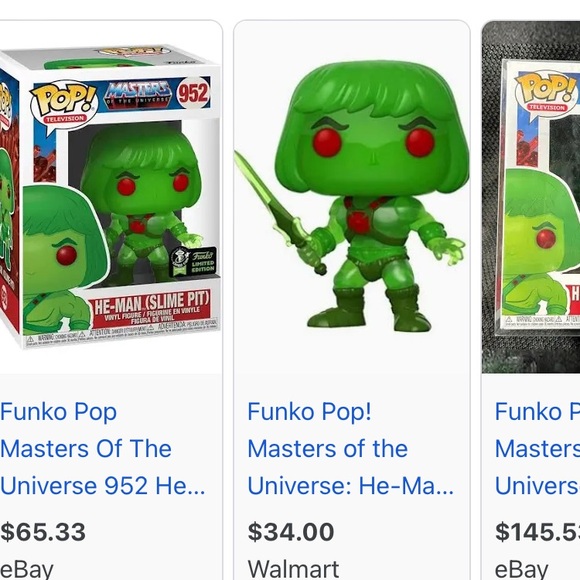 Funko Pop 952 He-Man Slime Pit. (Limited Edition) View images for all details. - Picture 8 of 8